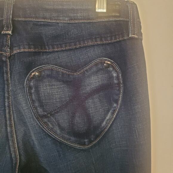 Juicy Couture The Cali Heart pocket bootcut Jeans. Size  31×30 - Picture 6 of 6